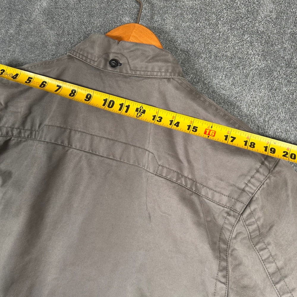 White Stuff Harrington Jacket Laundered Classics Mens S Taupe Grey Cotton Twill - Picture 15 of 16